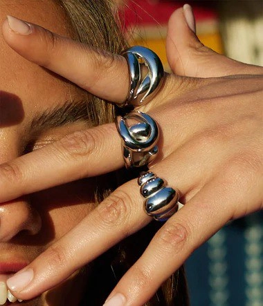 Zag Bijoux Stainless Steel Surgical Ring/ SRT24152-00UNI-56