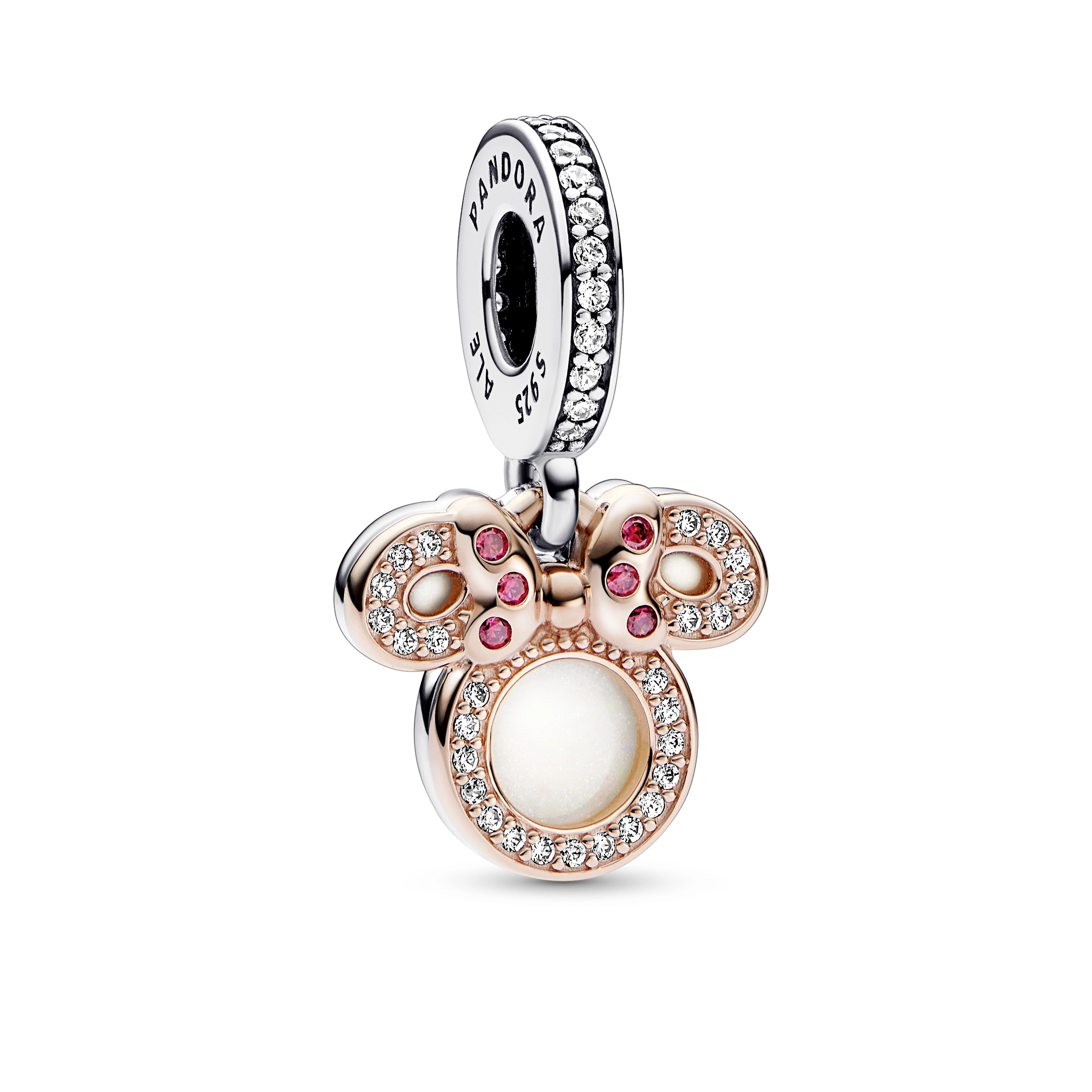 PANDORA Disney 14K Rose Gold Plated Silver Charm/ 782615C01