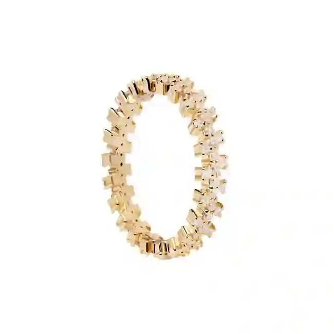 PDPAOLA 18K Gold Plated Silver Ring/ AN01-670-12