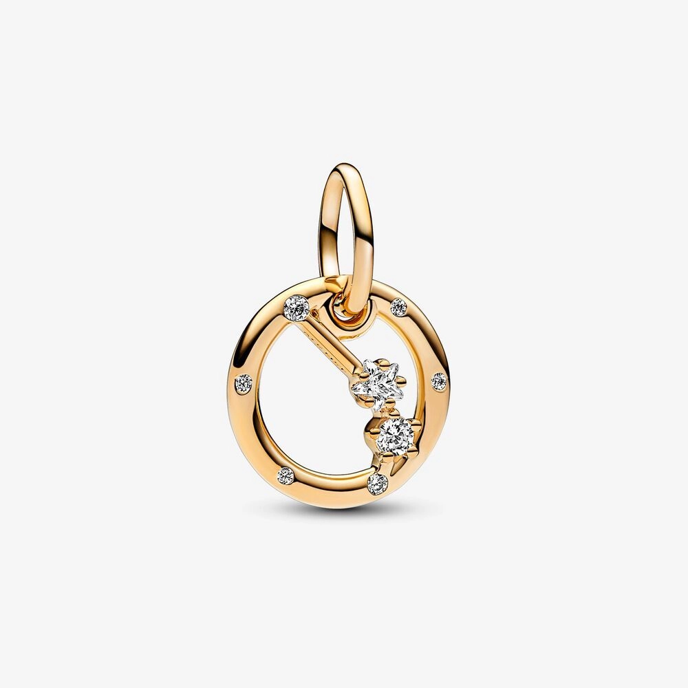 PANDORA Moments 14K Ոսկեպատ Արծաթյա Չարմ/ 762719C01