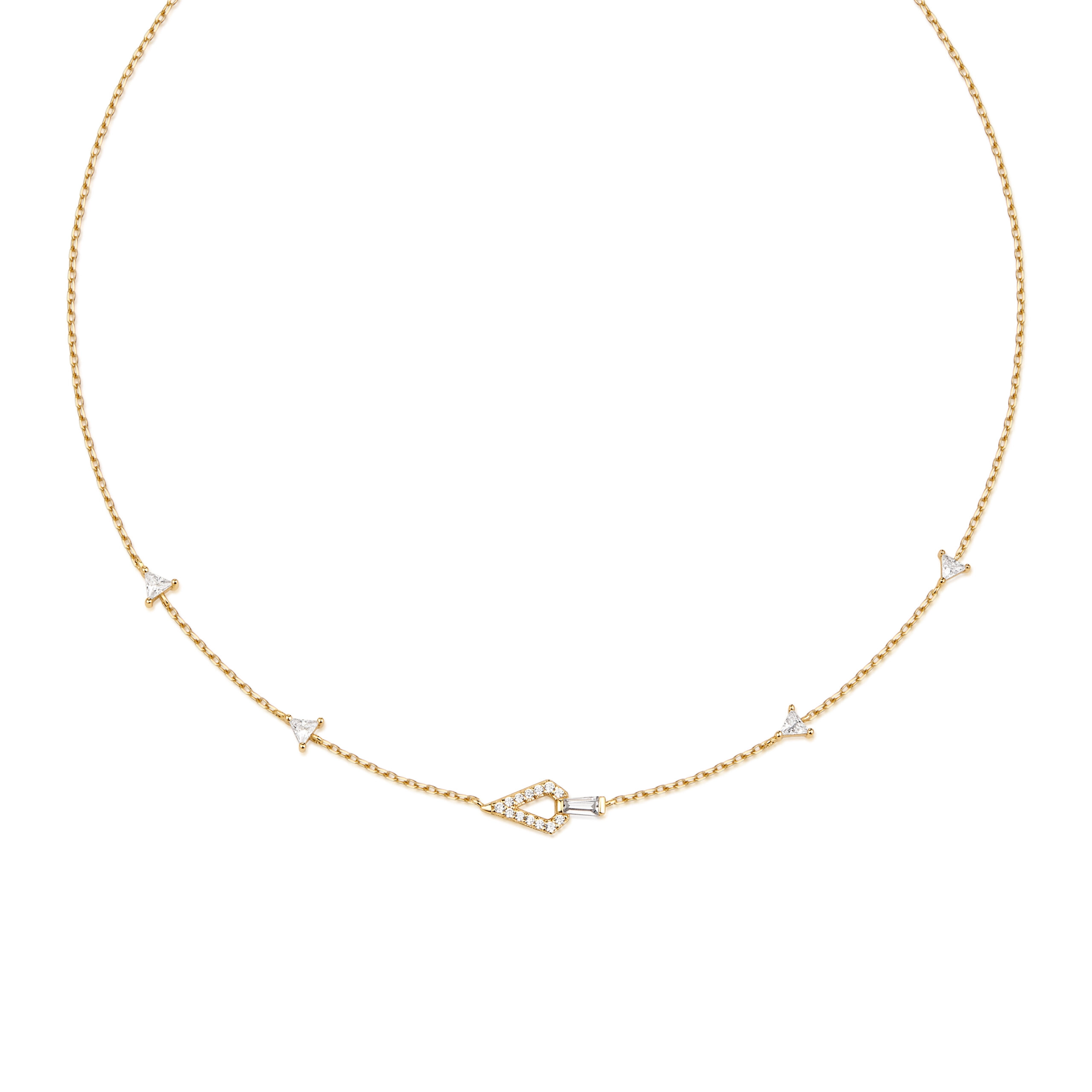 Ania Haie 14K Gold Plated Silver Necklace/ N059-03G