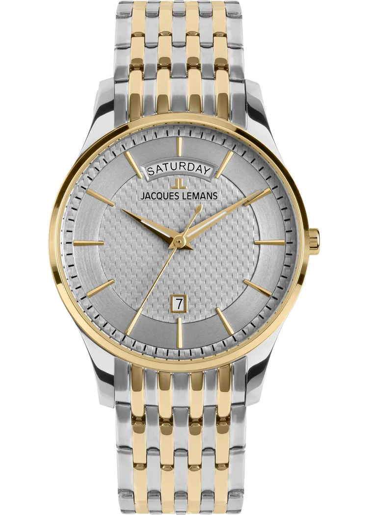 Jacques Lemans men's quartz wristwatch/ 1-2193J