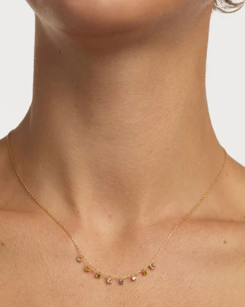PDPAOLA 18K Gold Plated Silver Necklace/ CO01-839-U