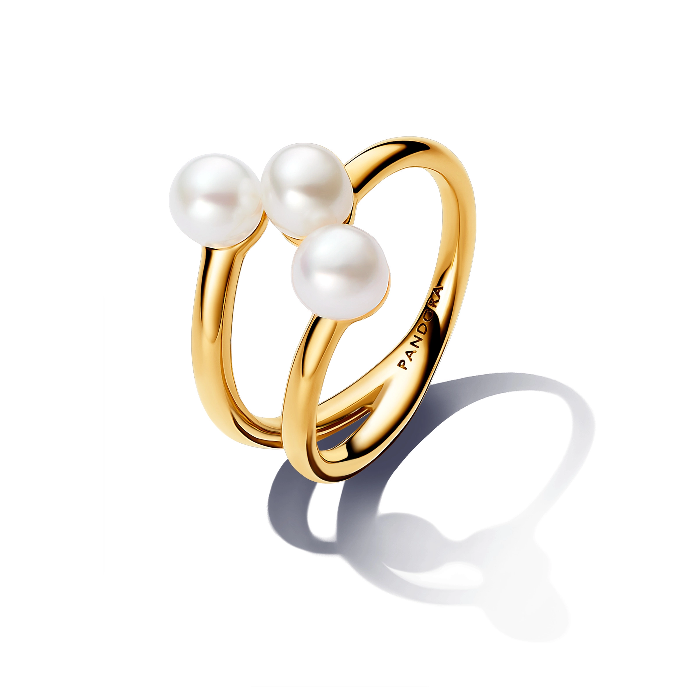 PANDORA Essence 14K Ոսկեպատ Արծաթյա Մատանի/ 163285C01-52