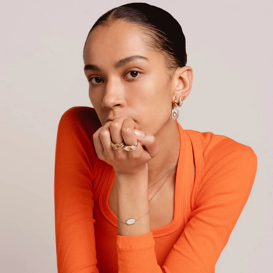 Ti Sento 14K Ոսկեպատ Արծաթյա Մատանի/ 12312NU-54