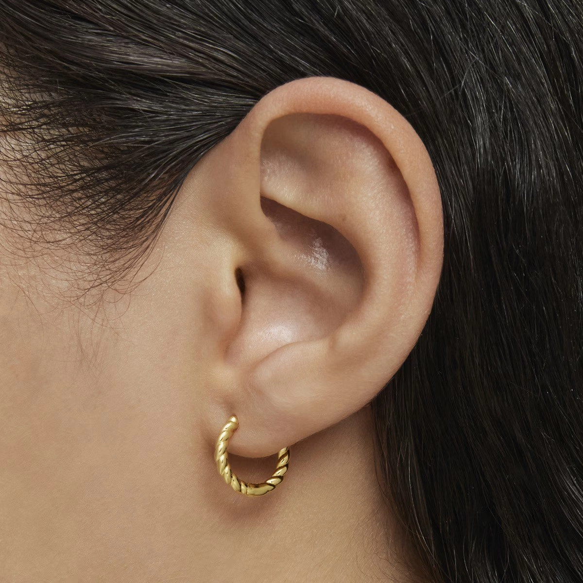 TOUS 18K Gold plated Silver Earring/ 1004202600