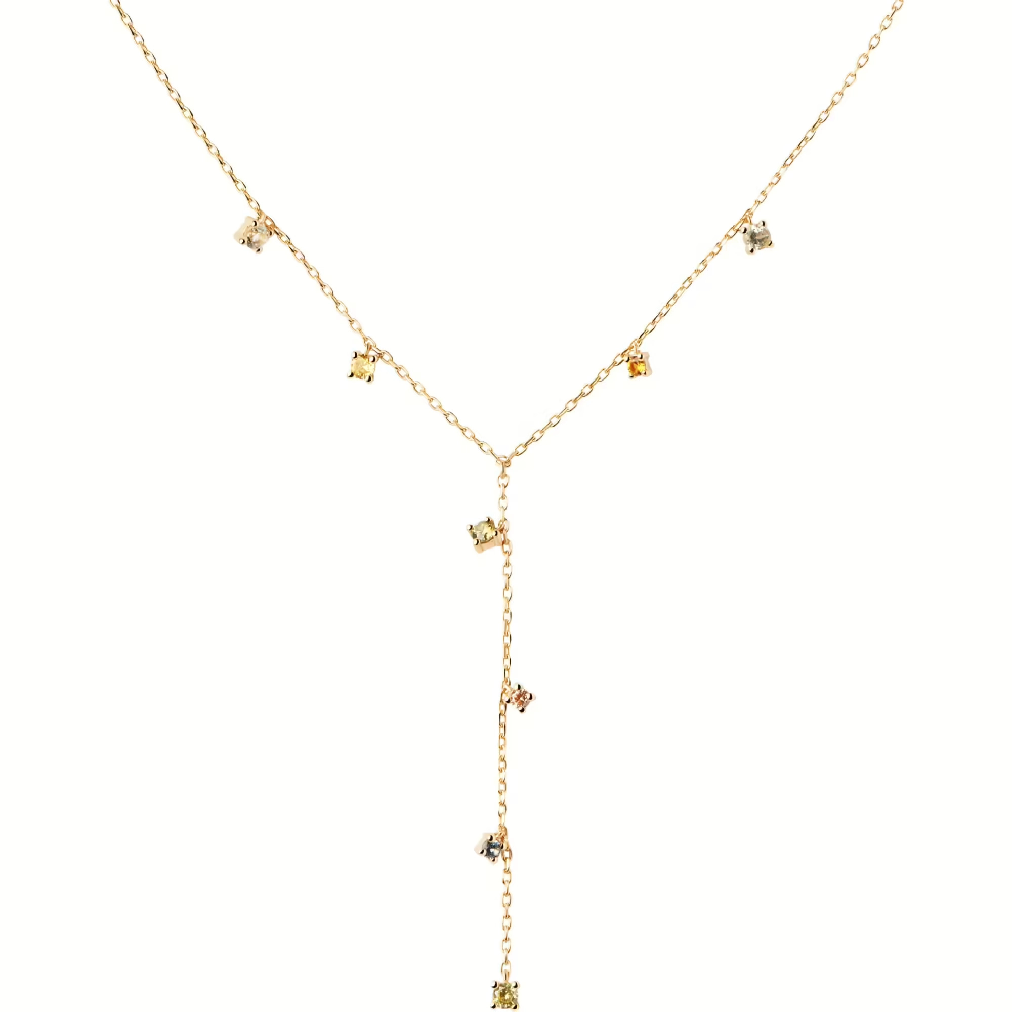 PDPAOLA 18K Gold Plated Silver Necklace/ CO01-864-U