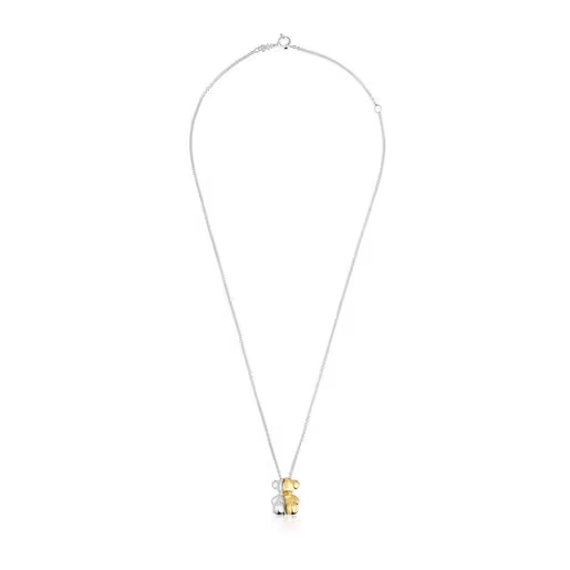 TOUS 18K Gold plated Silver Necklace/ 1004098300