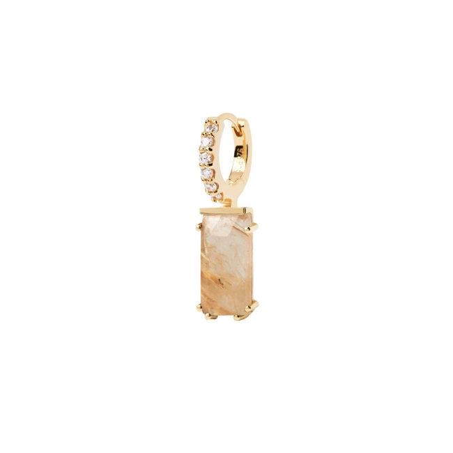 PDPAOLA 18K Gold Plated Silver Single Earring/ PG01-689-U