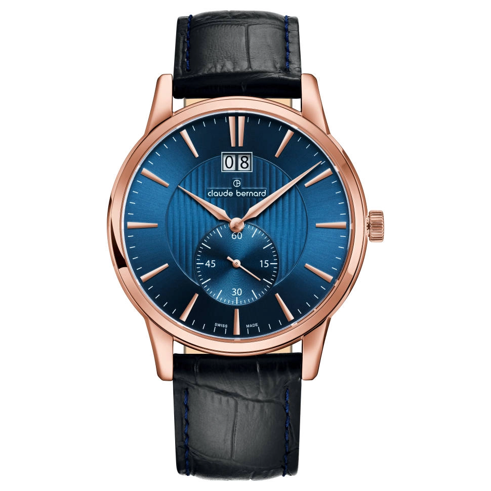 Claude Bernard  Men's  Wristwatch/ 64005 37R BUIR Switzerland