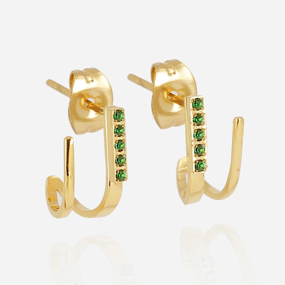 Zag Bijoux Серьги/ SEC21718-01GRN