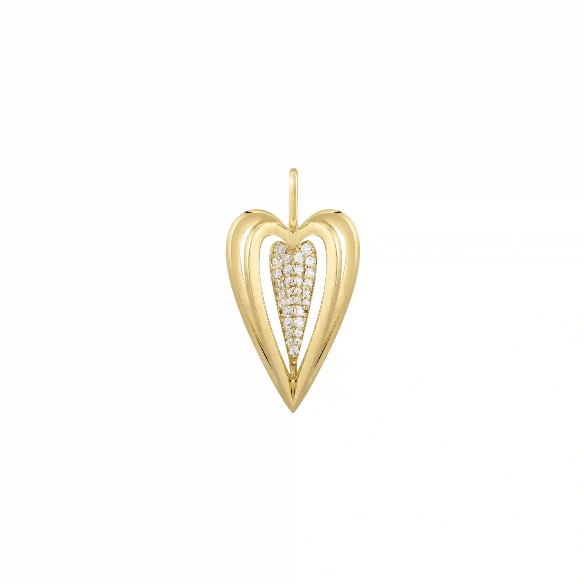 Ania Haie 14K Ոսկեպատ Արծաթյա Չարմ/ NC048-37G