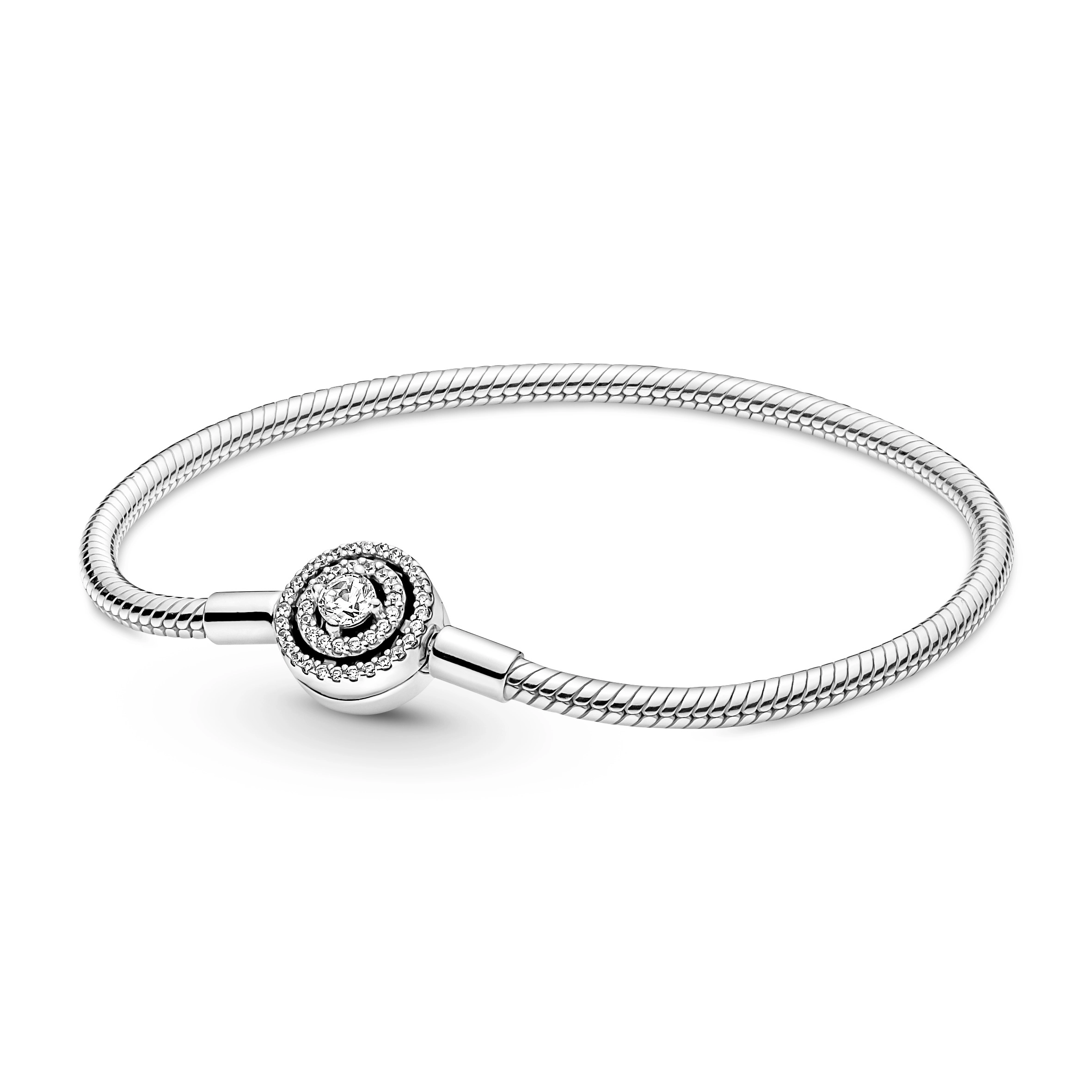 PANDORA Moments Silver Bracelet/ 590038C01-18
