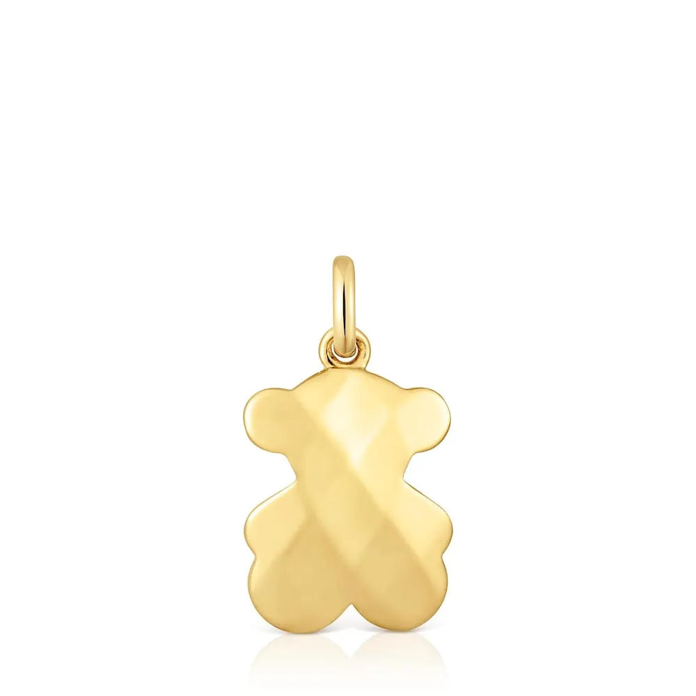 Tous 18K Gold Plated Silver Pendant/ 1004438700