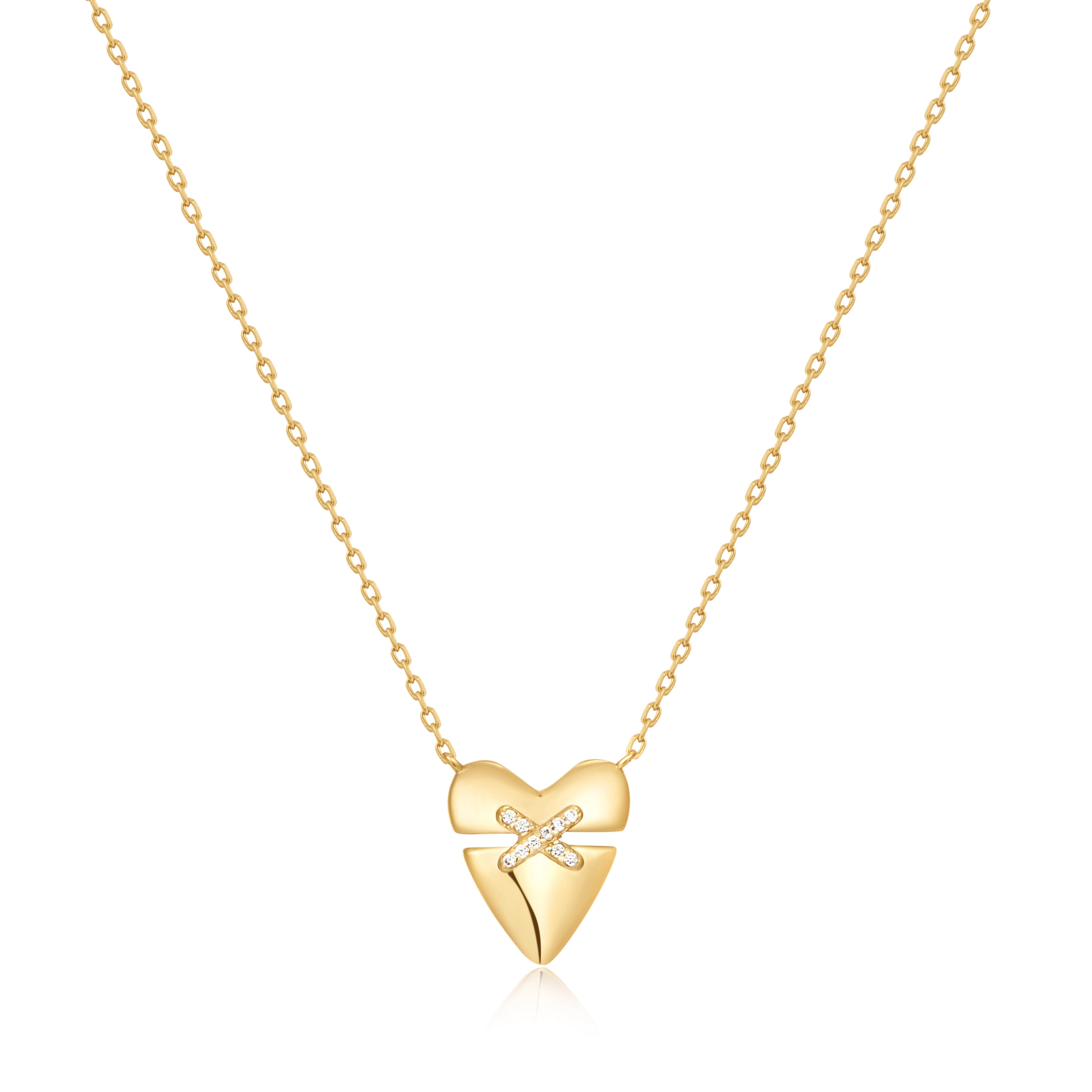 Ania Haie 14K Ոսկեպատ Արծաթյա Վզնոց/ N057-02G