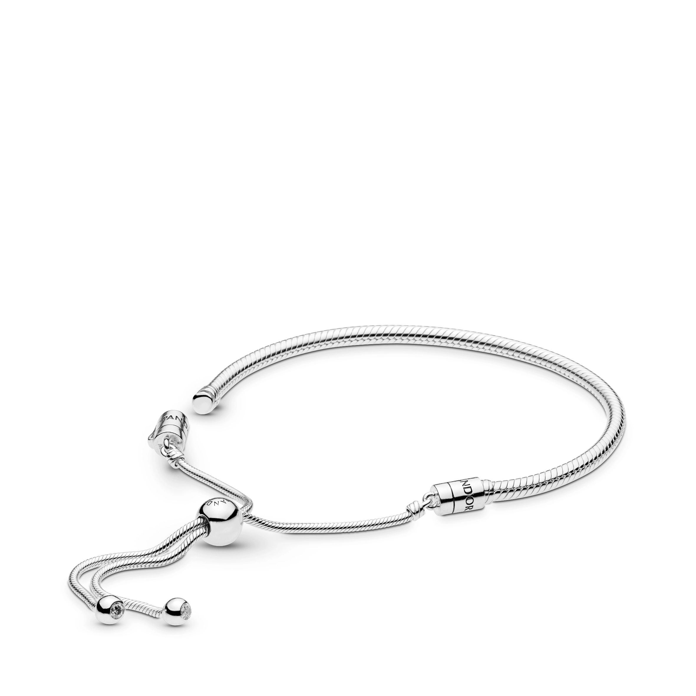 PANDORA Moments Silver Bracelet/ 597125CZ-2