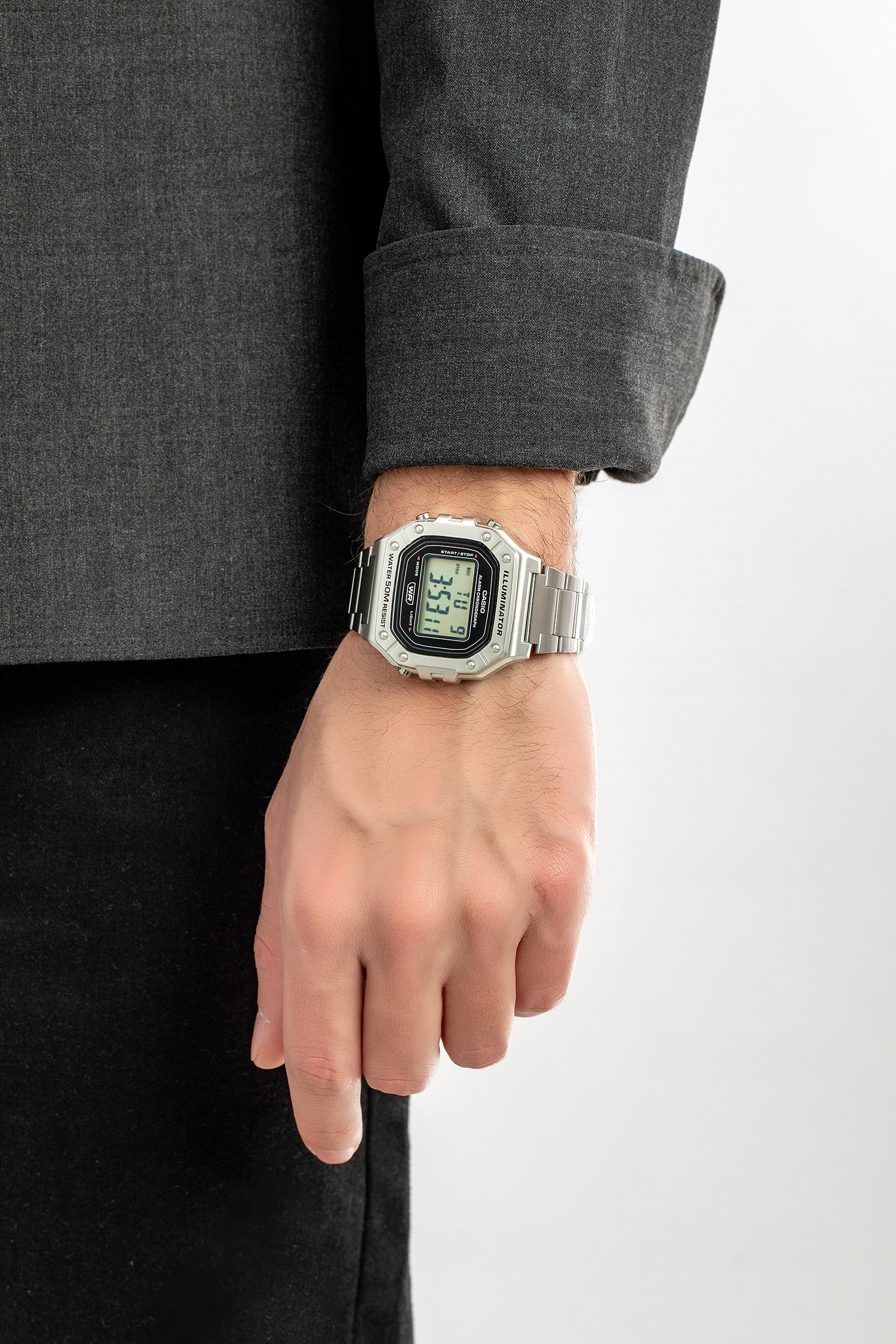 Casio General Men's Wristwatch/ W-218HD-1AVDF