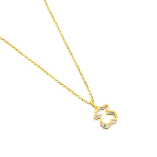 TOUS Արծաթյա Վզնոց 18K Ոսկեպատ/614784510