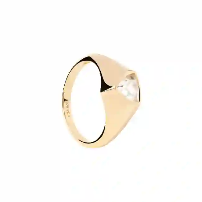 PDPAOLA 18K Gold Plated Silver Ring/ AN01-986-16
