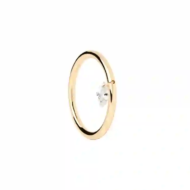 PDPAOLA 18K Gold Plated Silver Ring/ AN01-966-18