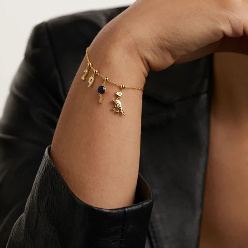 PDPAOLA 14K Gold Plated Silver Charm/ CH01-008-U