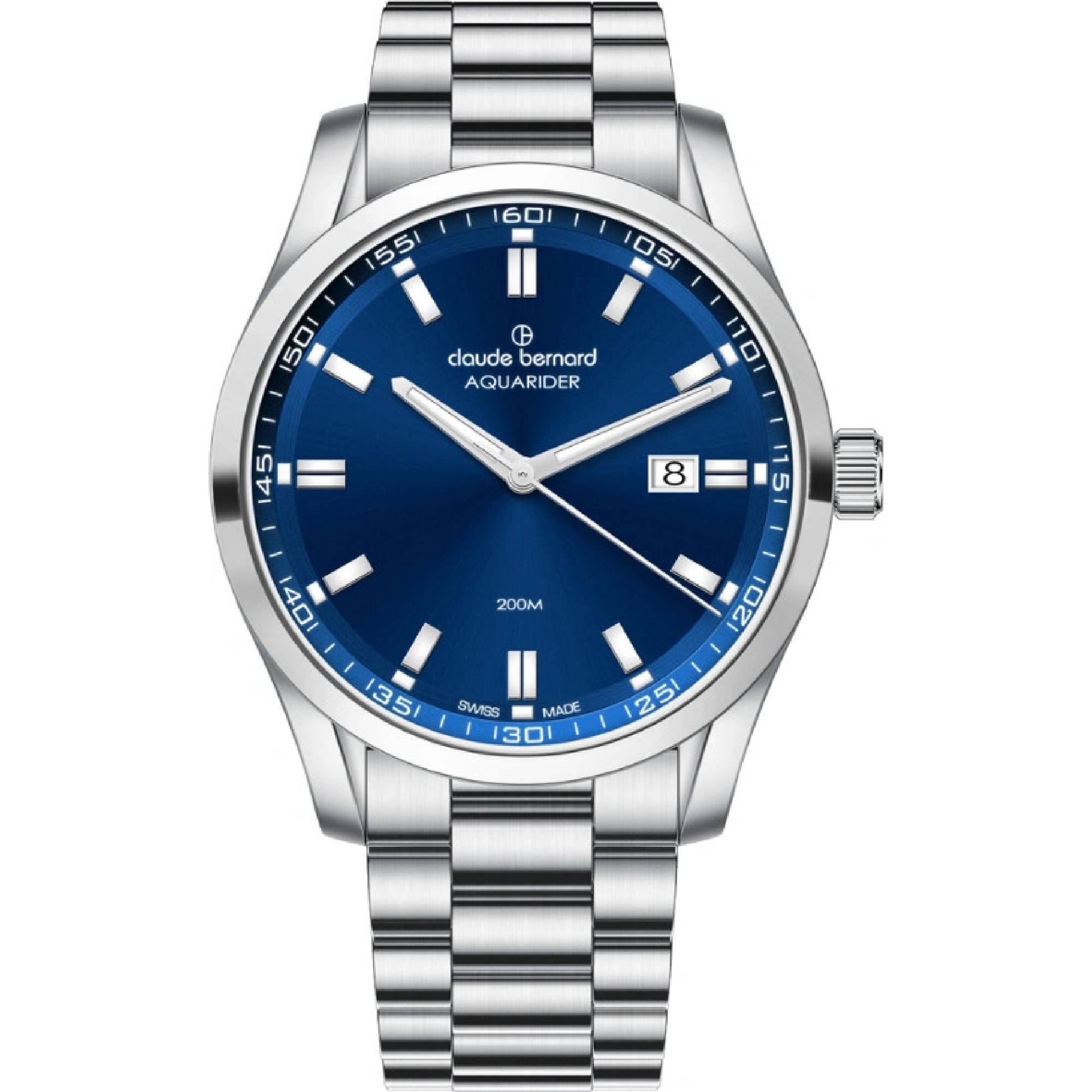 Claude Bernard Men's Quartz Wristwatch/ 53028 3M BUIN