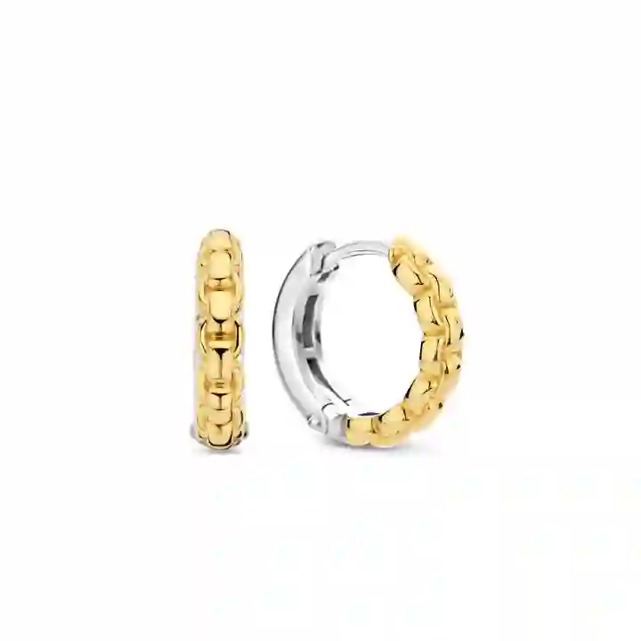 Ti Sento 14K Gold Plated Silver Earring/ 7961SY