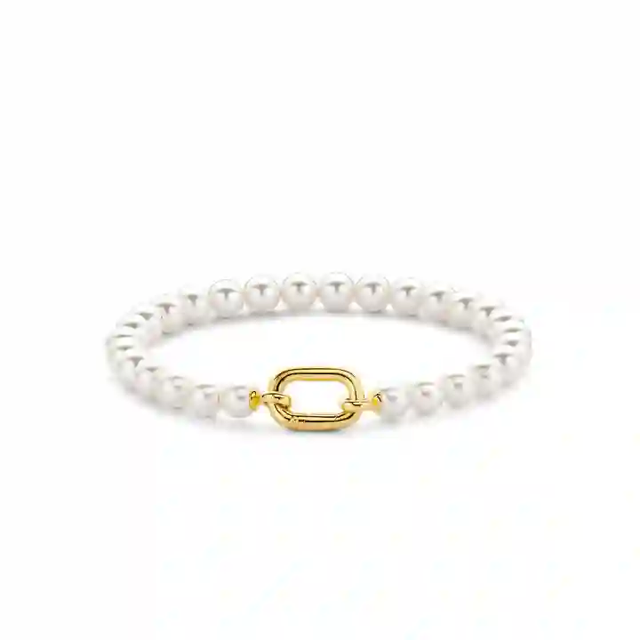 Ti Sento 14K Gold Plated Silver Bracelet/ 23037YP