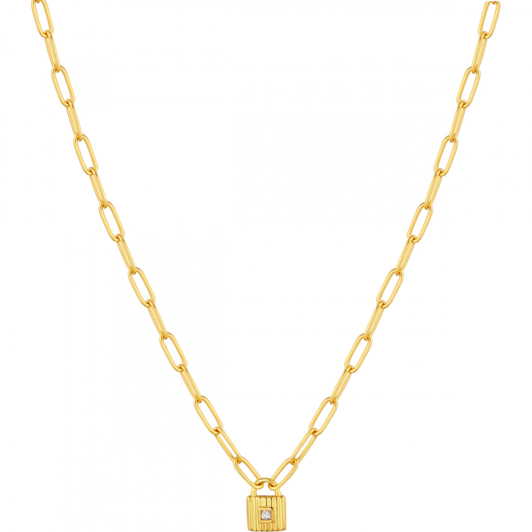 Ania Haie 14K Gold Plated Silver Necklace/ N032-01G