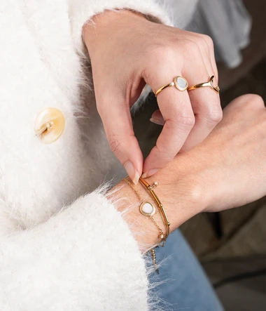 Zag Bijoux Թևնոց/ SBS23110-01WHT
