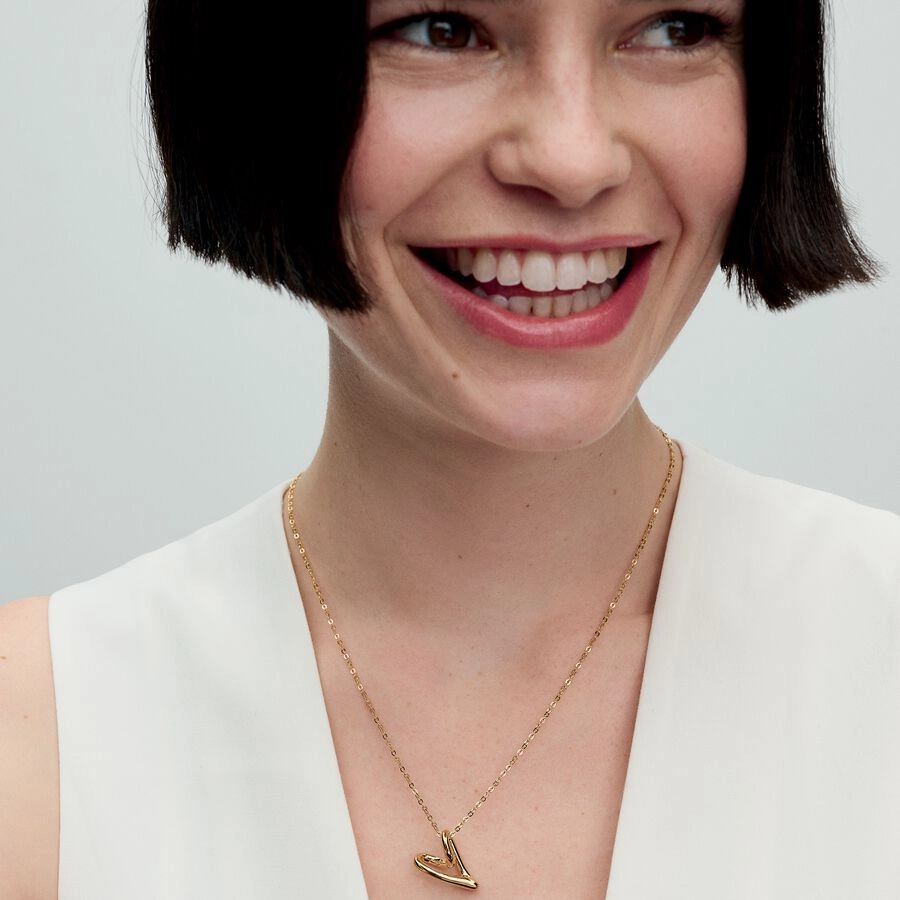 PANDORA Essence 14K Ոսկեպատ Արծաթյա Վզնոց/ 363272C00-70