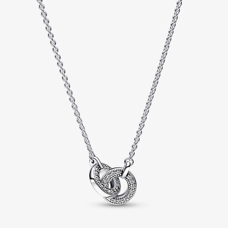 PANDORA Moments Silver Necklace/ 392736C01-45