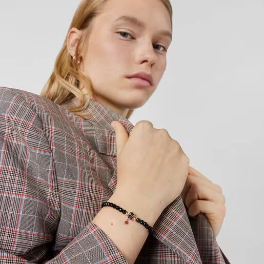 TOUS 14K Rose Gold Plated Silver Bracelet/ 314931650