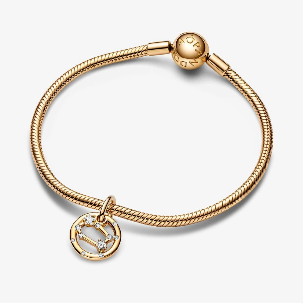 PANDORA Moments 14K Ոսկեպատ Արծաթյա Չարմ/ 762711C01