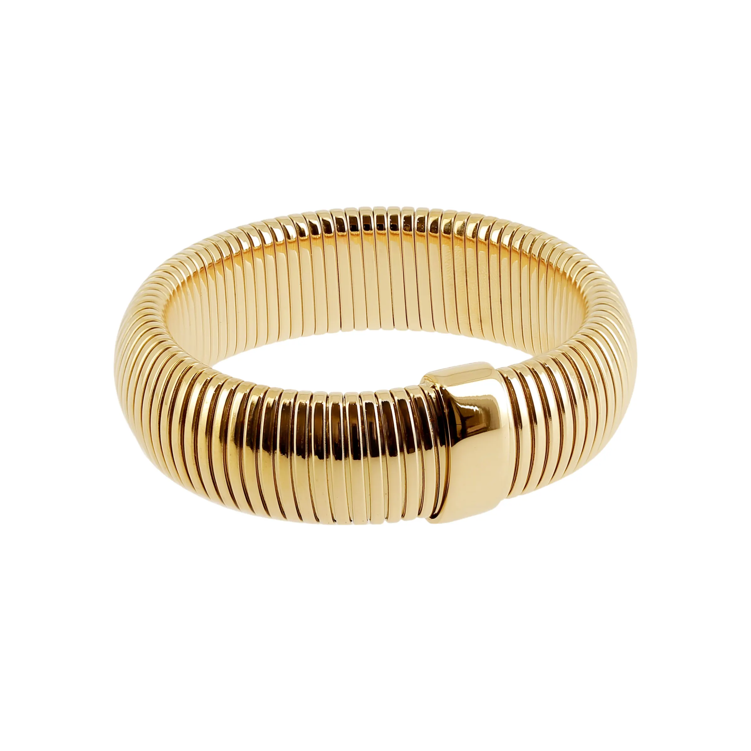 Zag Bijoux 24K Gold Plated Stainless Steel Surgical Bracelet/ SBJ22105-01UNI20-L