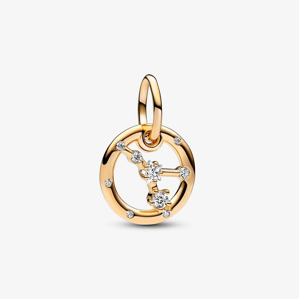 PANDORA Moments 14K Ոսկեպատ Արծաթյա Չարմ/ 762708C01