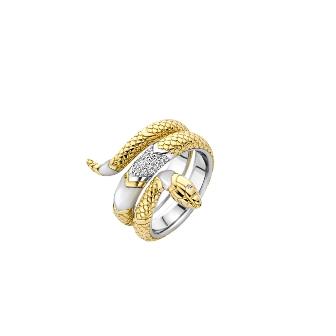 TI SENTO Ring Gilded
