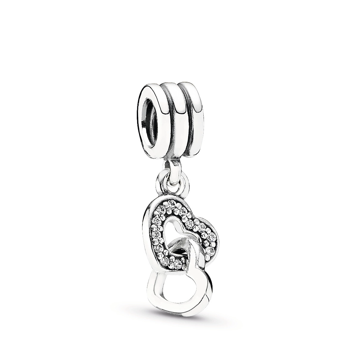 PANDORA Moments Silver Charm/ 791242CZ