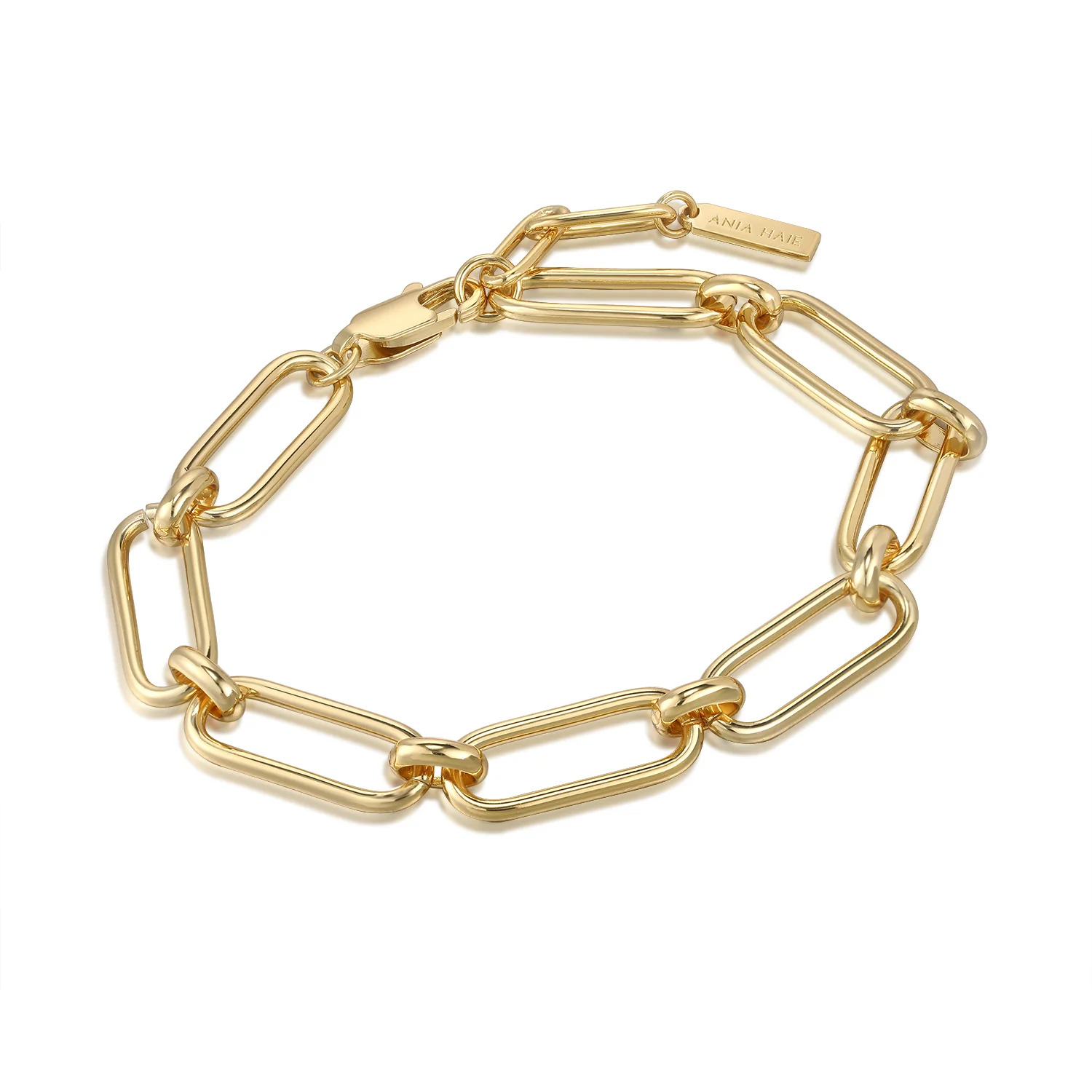 Ania Haie 14K Gold Plated Silver Bracelet/ B046-02G