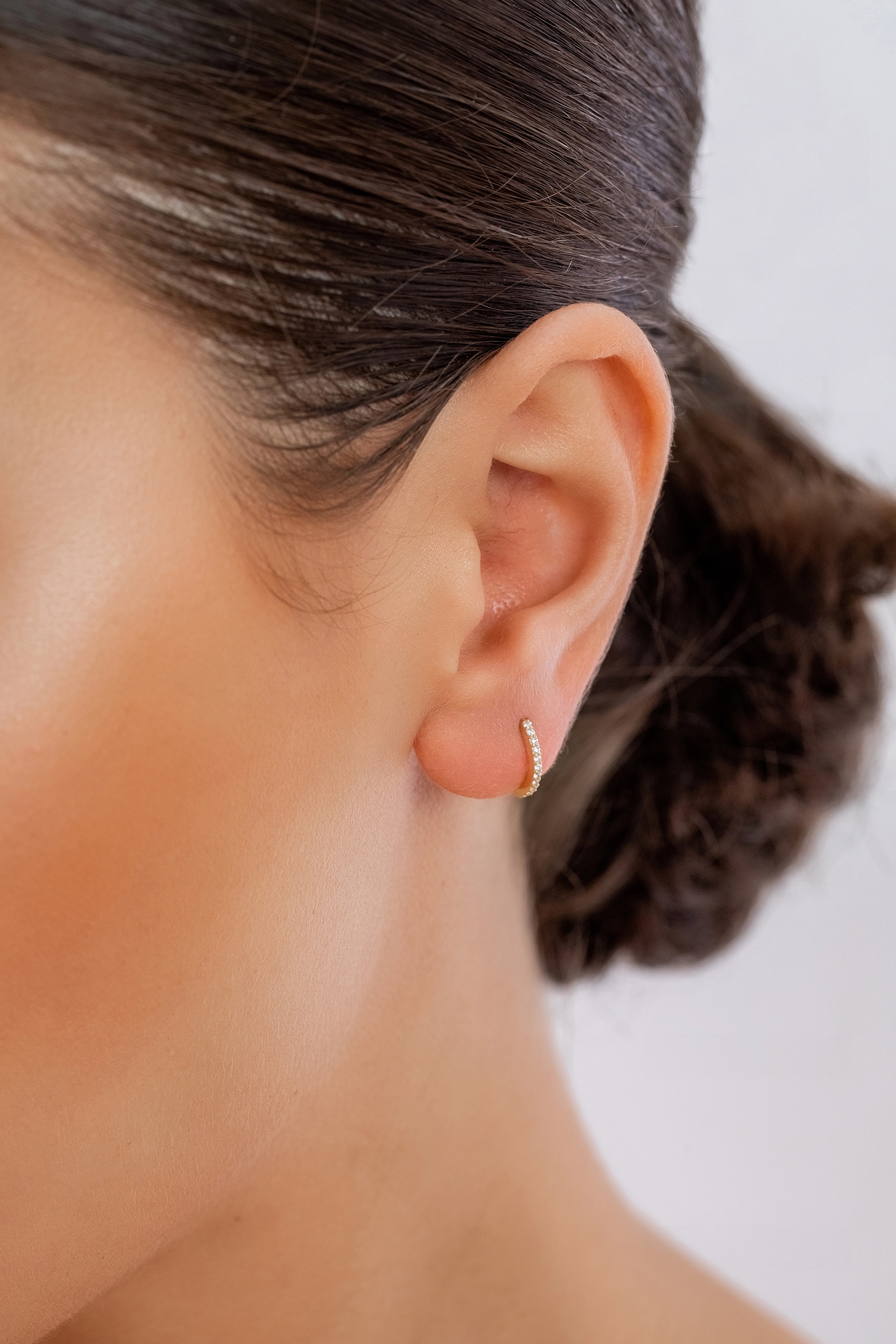 Ania Haie 14K Ոսկյա Ականջօղ/ EAU001-16YG