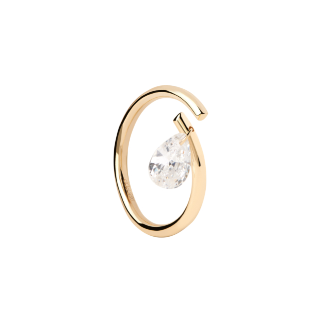 PDPAOLA 18K Gold Plated Silver Ring/ AN01-959-12
