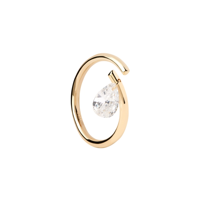 PDPAOLA 18K Gold Plated Silver Ring/ AN01-959-12