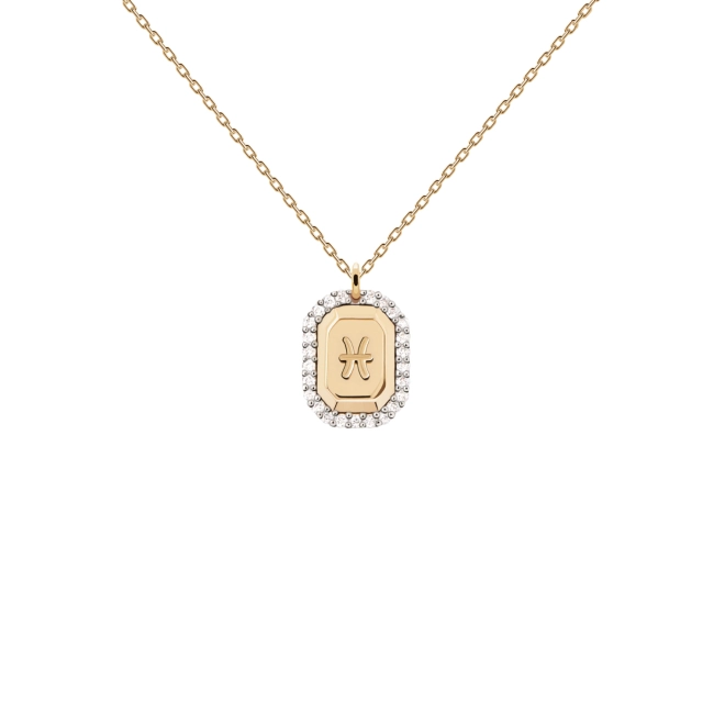 PDPAOLA 18K Gold Plated Silver Necklace/ CO01-567-U