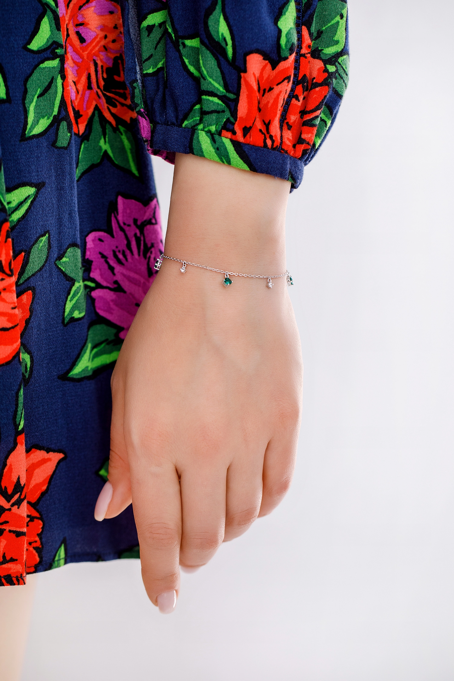 L'atelier Precieux Silver Bracelet/ 87374618