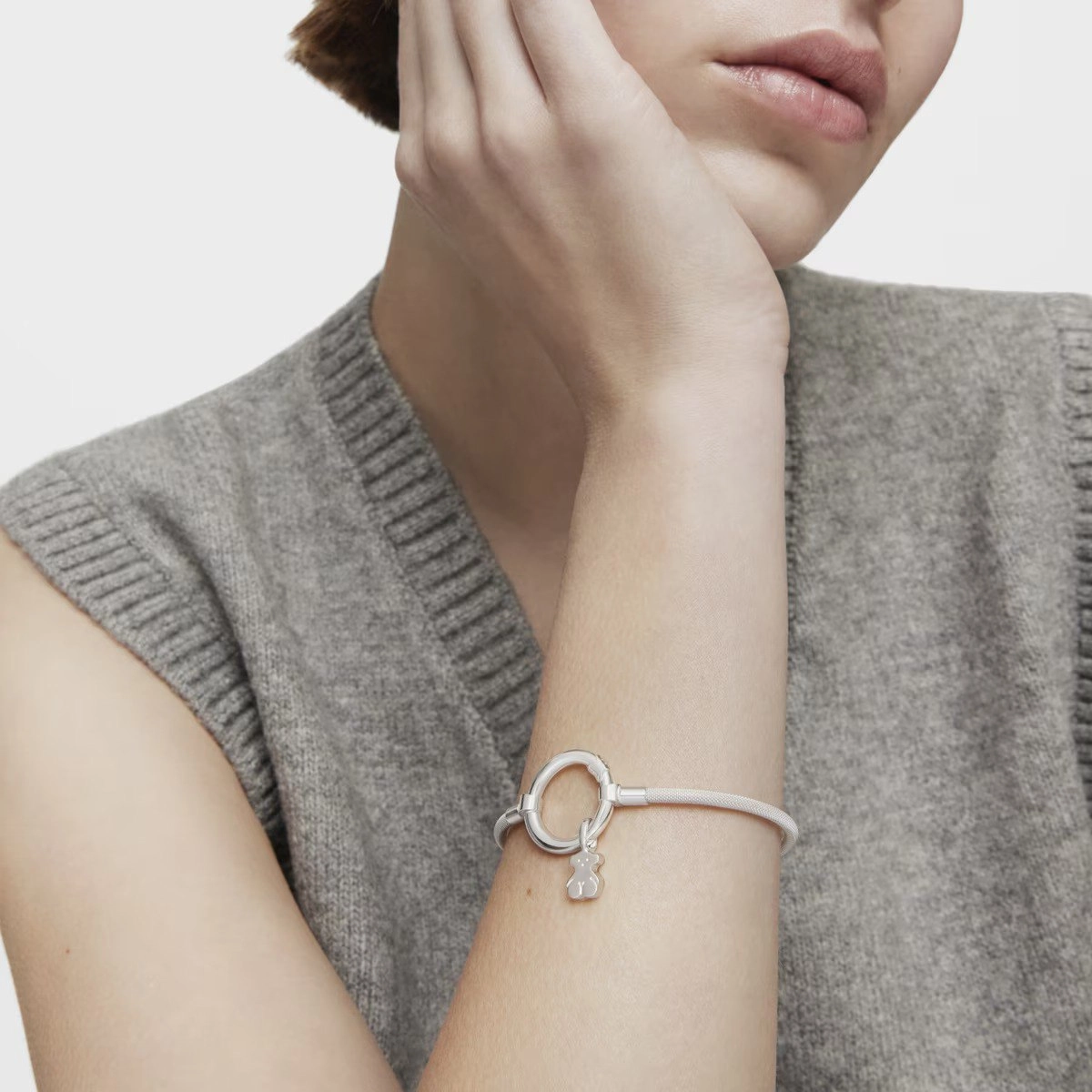TOUS Silver Bracelet/ 812341580