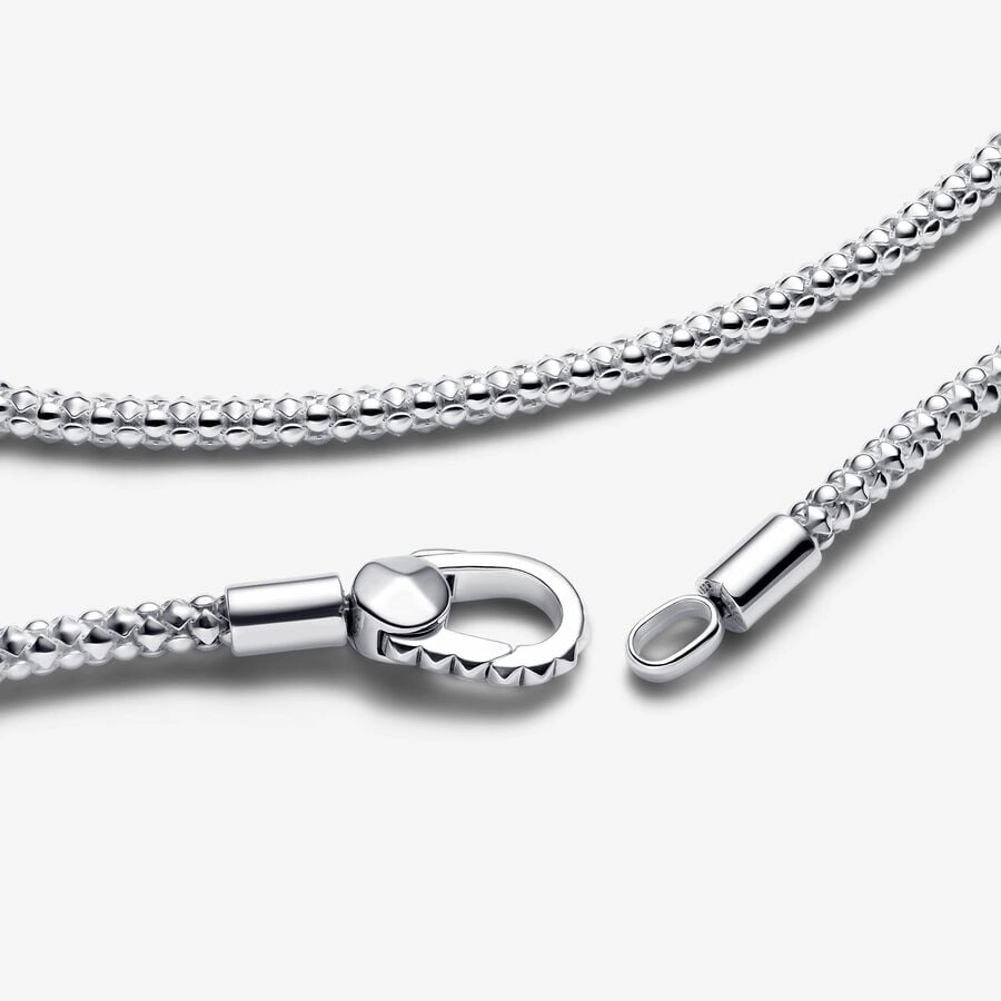 PANDORA Moments Silver Necklace/ 393682C00-45