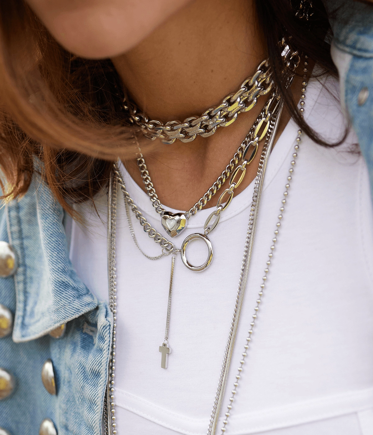 Zag Bijoux Ожерелье/ SNS23022-00SEL