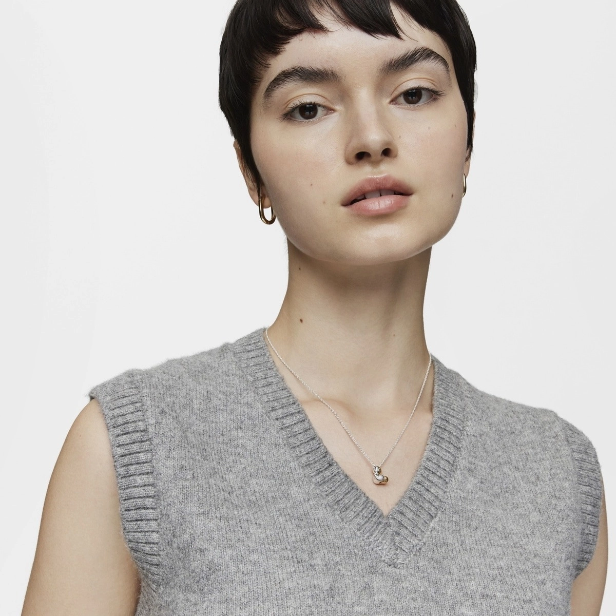 TOUS 18K Gold plated Silver Necklace/ 1004098400