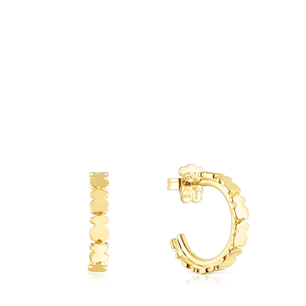 TOUS 18K Gold Plated Earring/ 1004342800