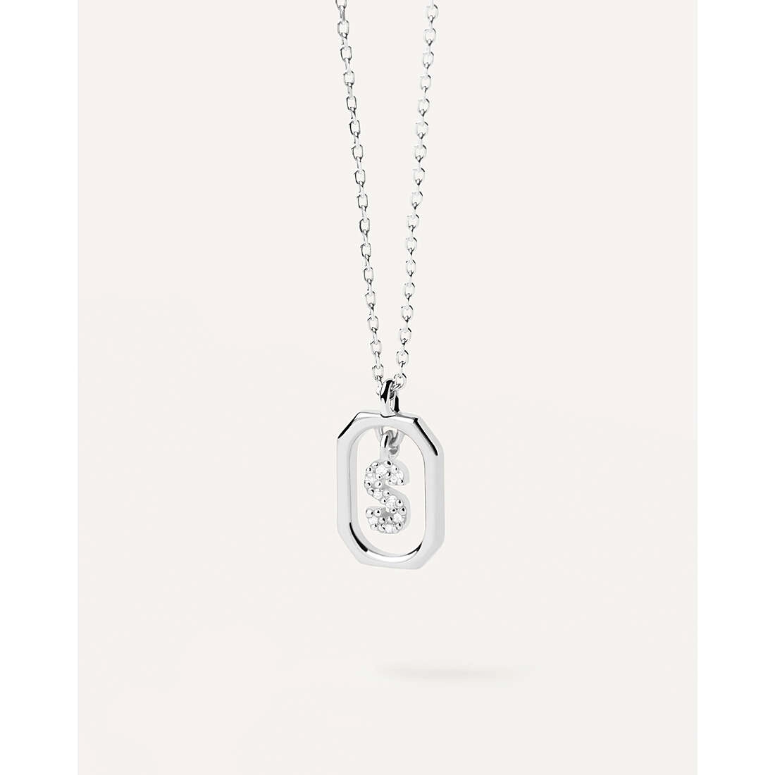 PDPAOLA Silver Necklace/ CO02-530-U